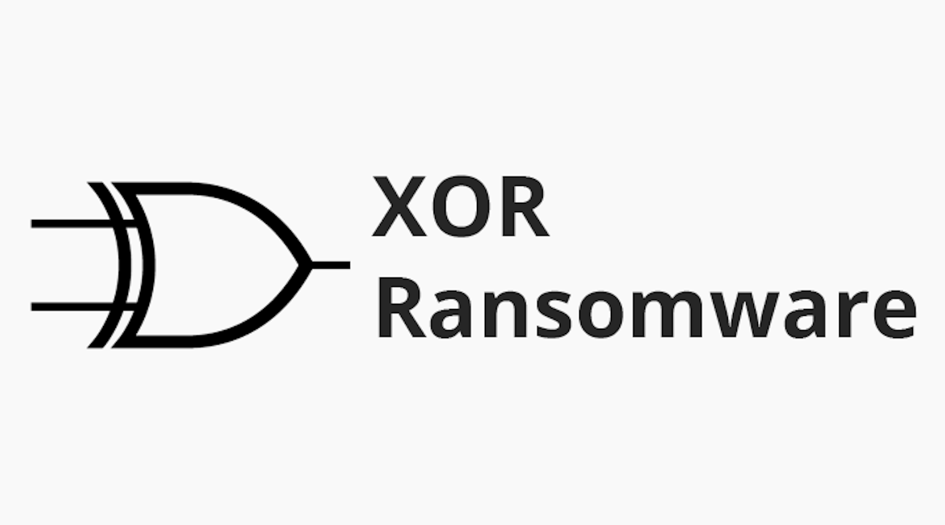 XOR Ransomware